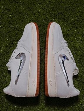 Used Travis Scott x Nike Air Force 1 Low 'Sail' - Size 12.5 - AQ4211-101